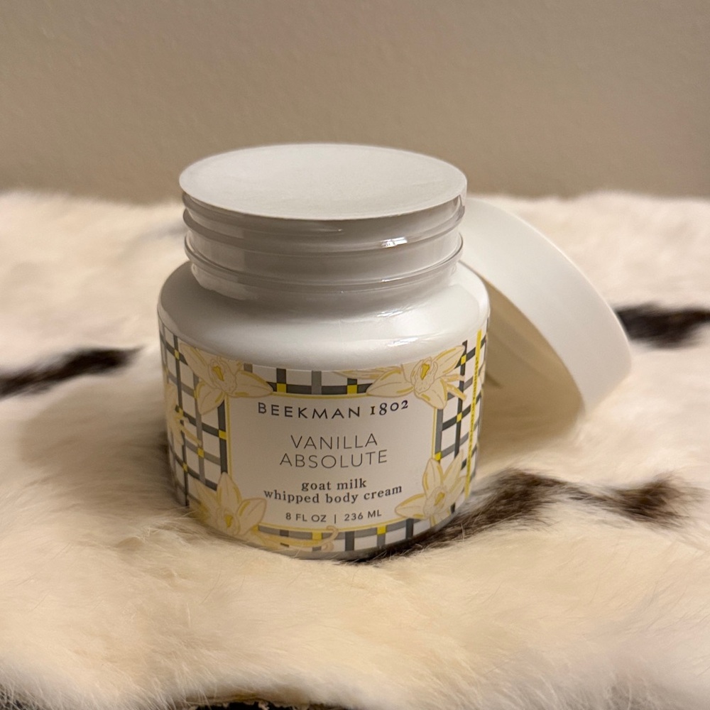 Brand new Beekman 1892 whipped body cream. 8oz Absolute Vanilla.